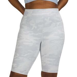 Lululemon Wunder Under Short 10" Ribbed Incognito Camo Size 0 New With Tags